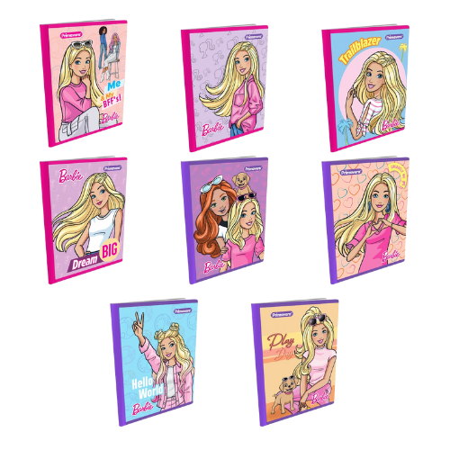 Miniatura: Cuaderno Cosido Barbie Primavera