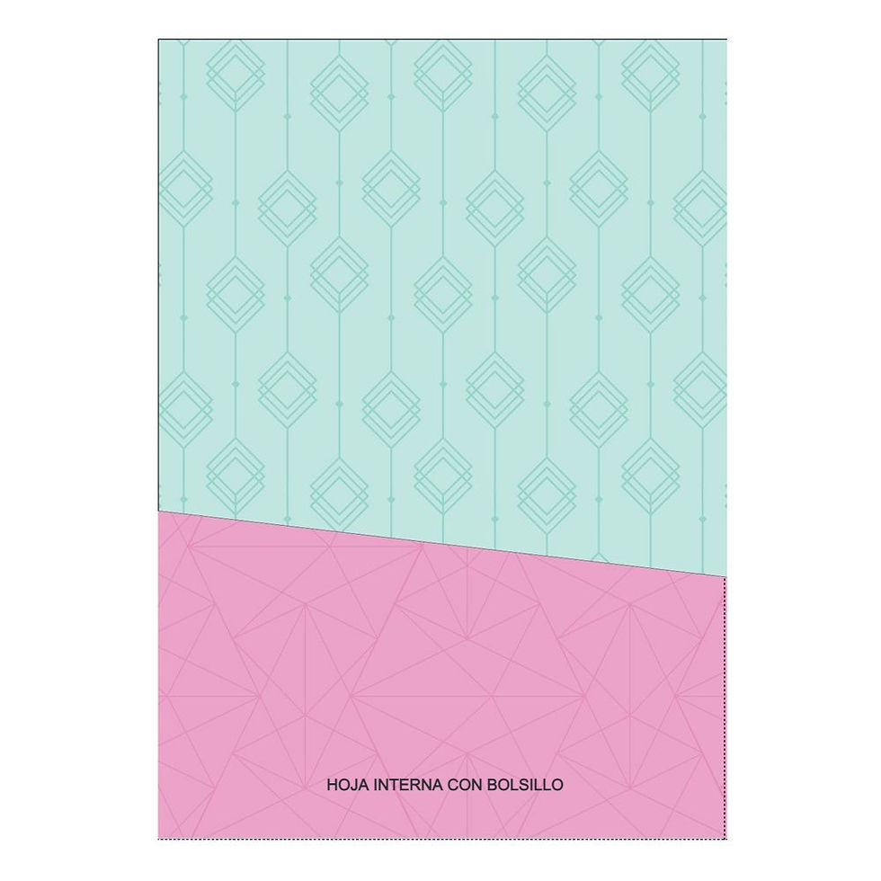 Miniatura: Cuaderno Argollado Pequeño 7 Materias 95-7 Mixto Mujer Flower Power