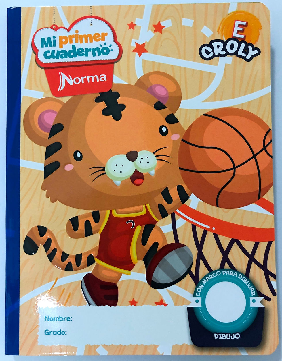 Miniatura: Cuaderno Cosido Mi Primer Cuaderno E Croly Masculino ó Femenino Norma