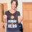 Women's t-shirt Human-to-Hero (V neck)