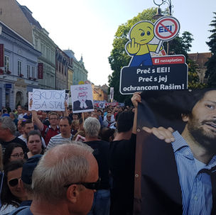 Protest v Košiciach