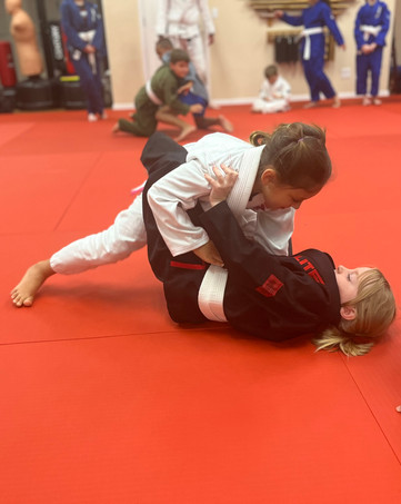 Kids BJJ training