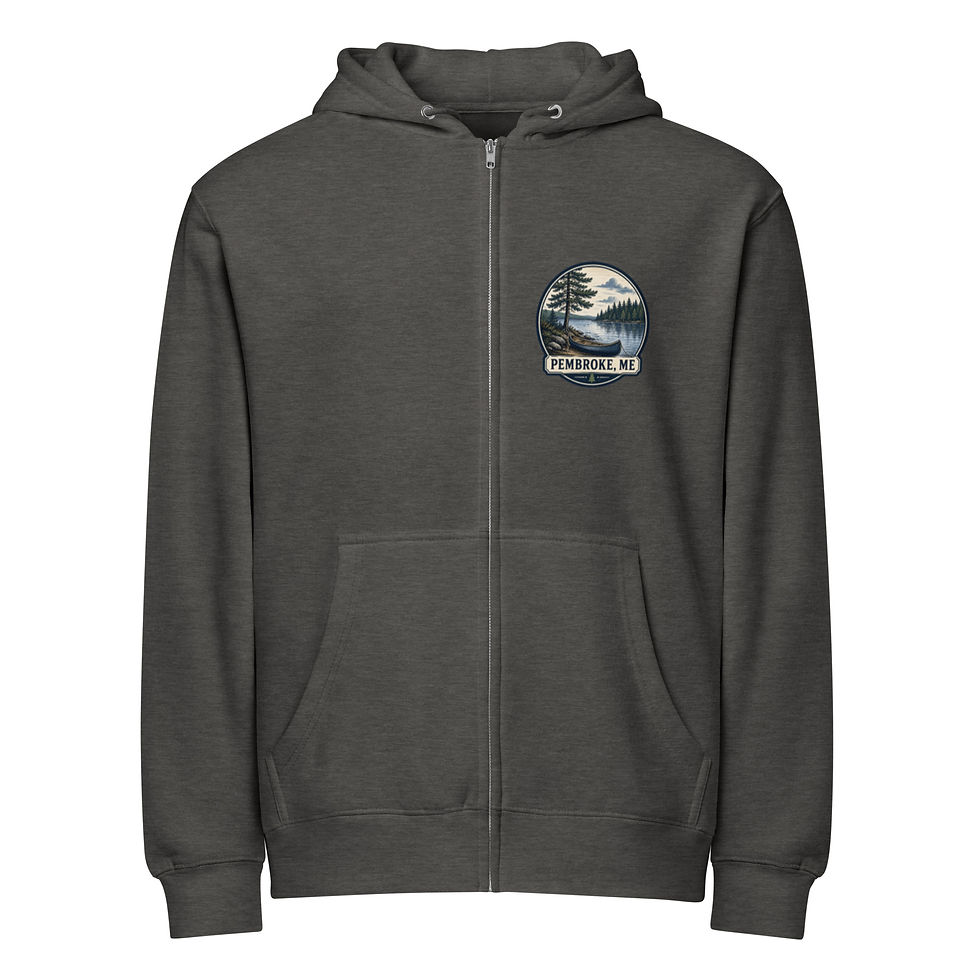 Thumbnail: Premium full zip hoodie Uptah Camp