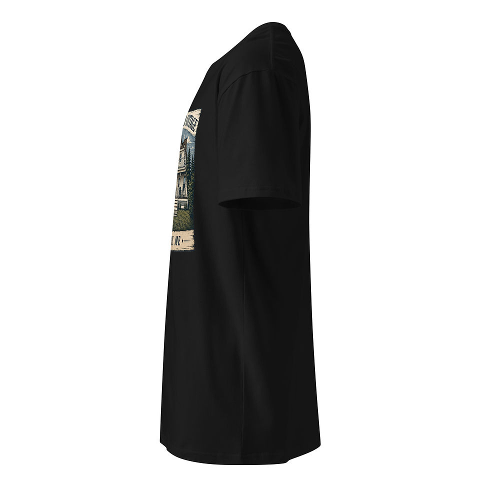 Thumbnail: Unisex premium t-shirt Shore Road Cottage 2