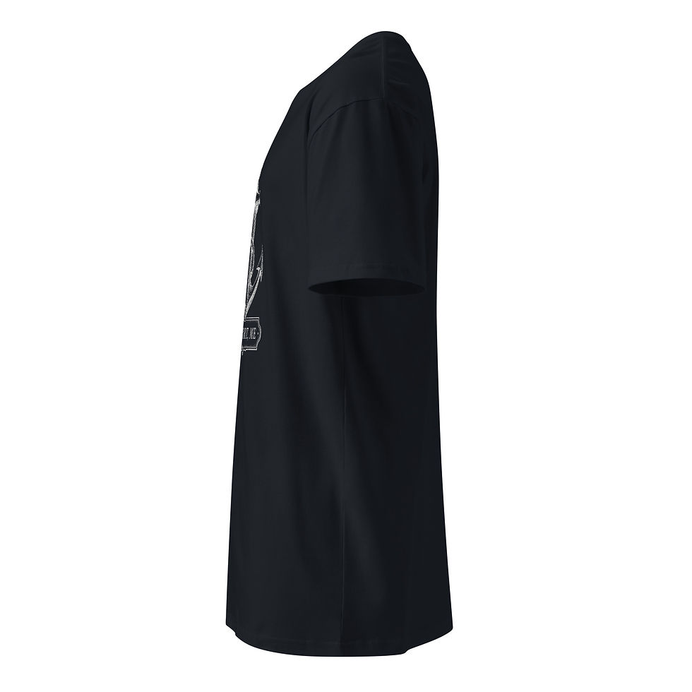 Thumbnail: Unisex premium t-shirt Eastport Anchor 1 dark