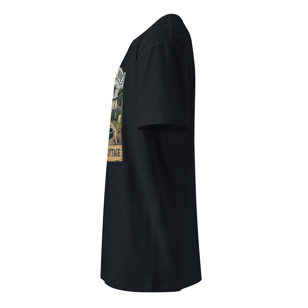 Thumbnail: Unisex premium t-shirt Capen Cottage 2