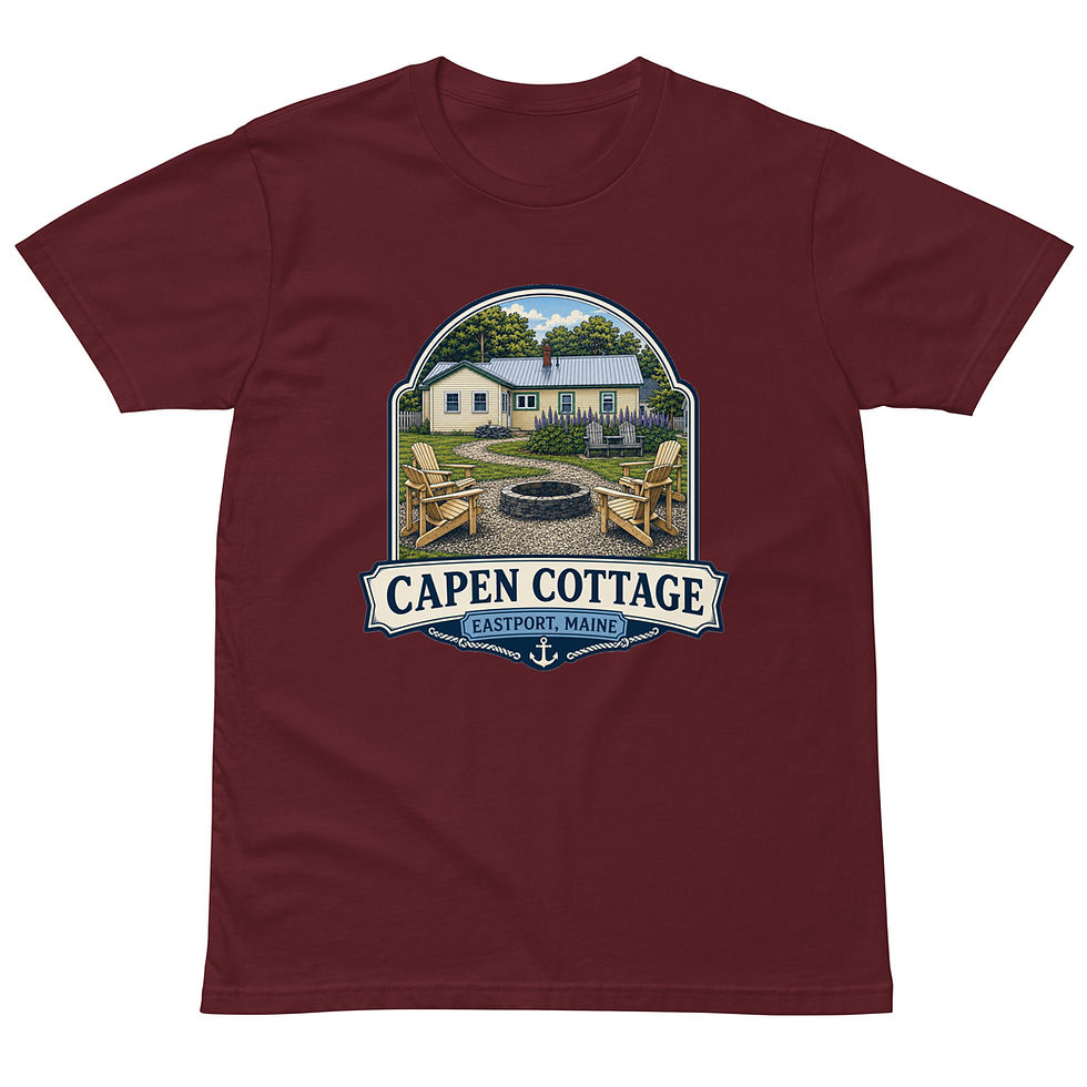 Thumbnail: Unisex premium t-shirt Capen Cottage