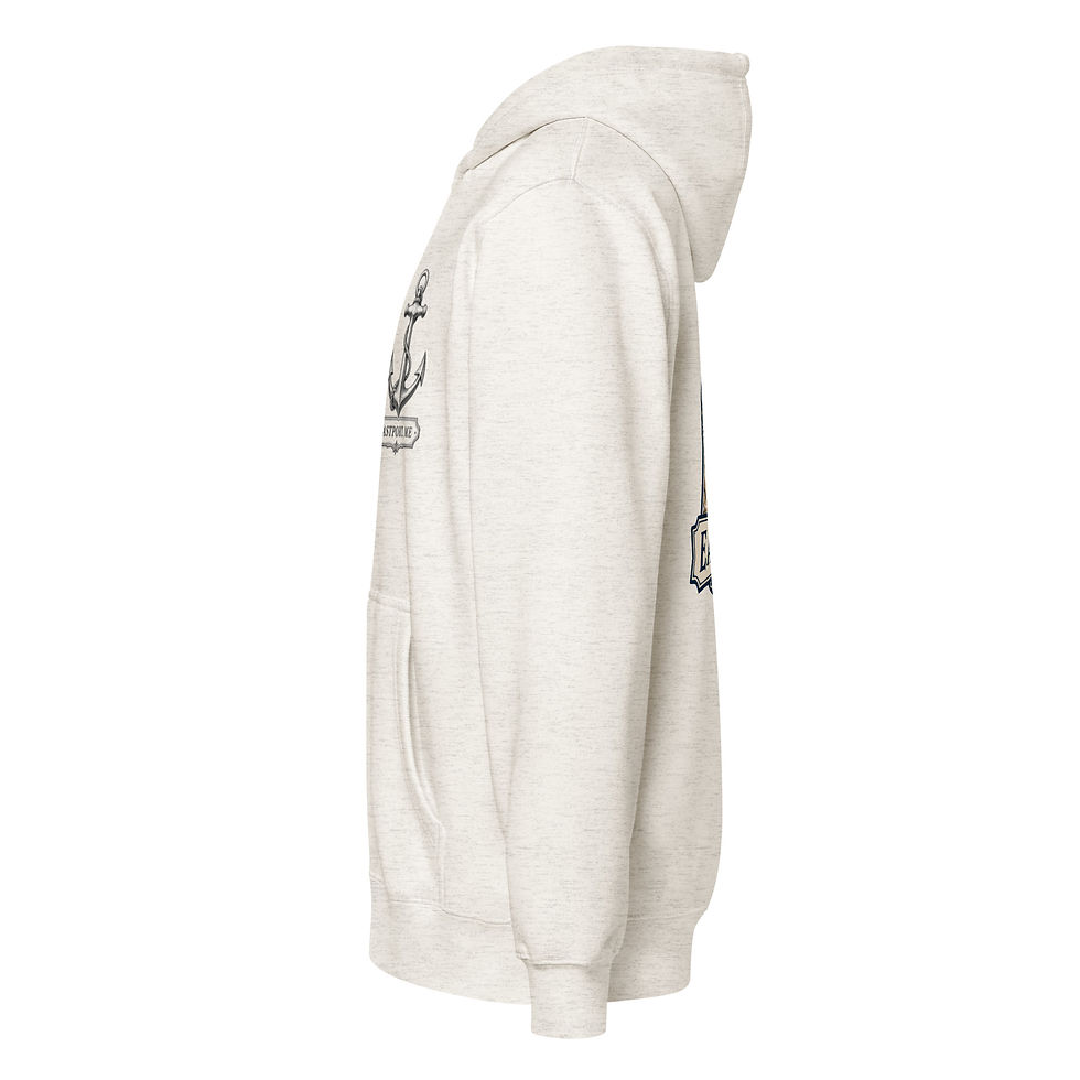 Thumbnail: Premium full zip hoodie light Shackford Cove Cottage