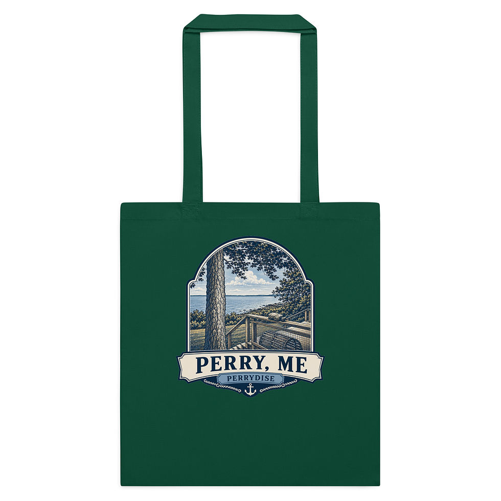 Thumbnail: Cotton color tote bag Perrydise