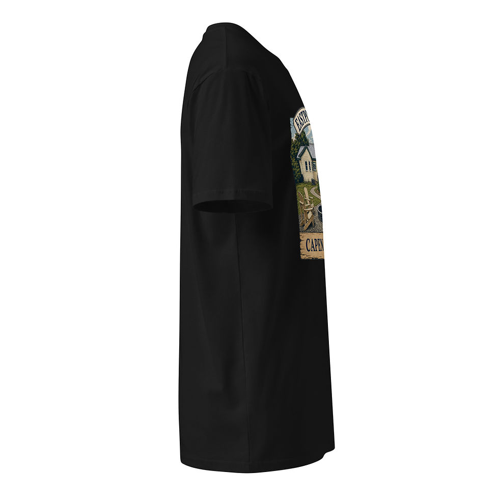 Thumbnail: Unisex premium t-shirt Capen Cottage 2