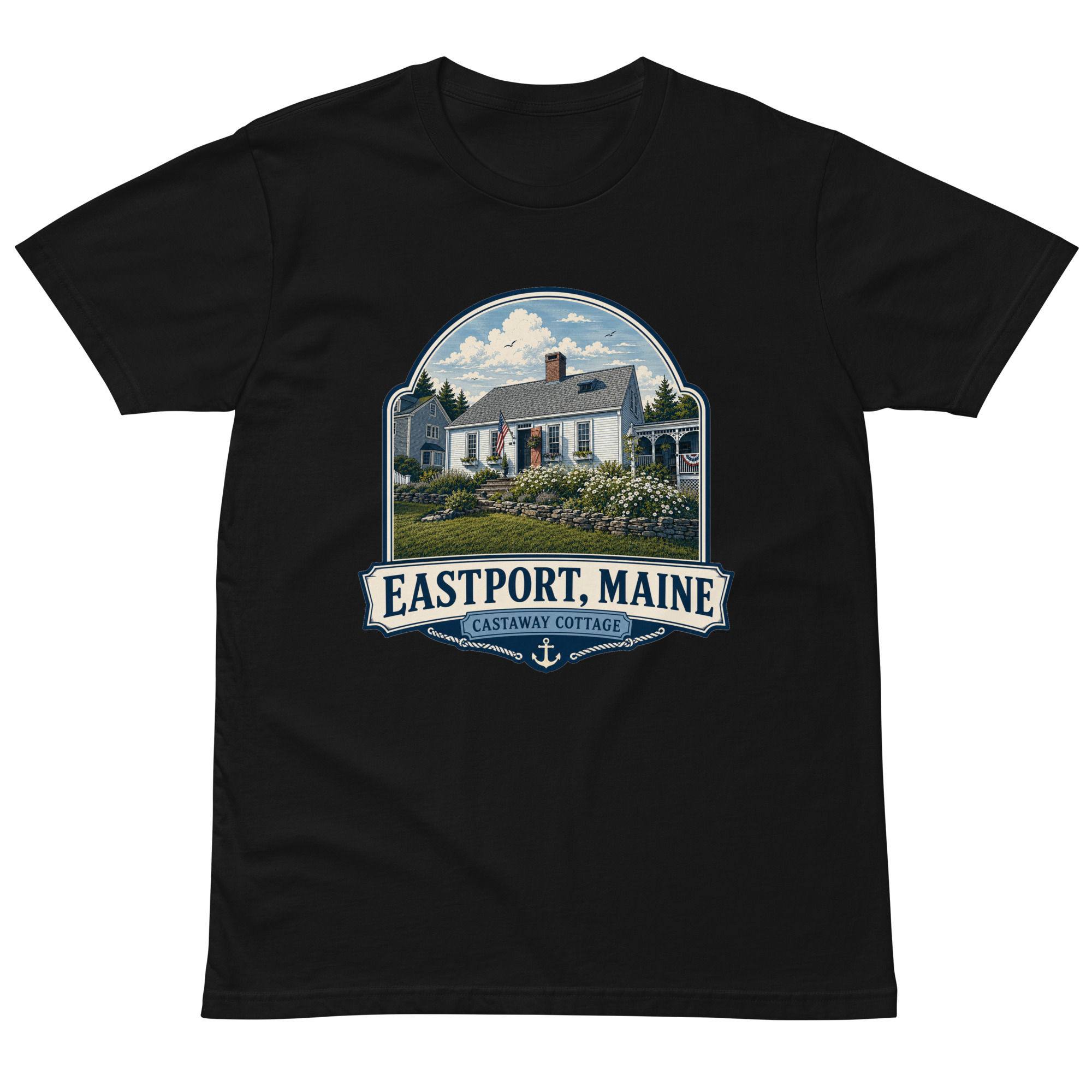 Unisex premium t-shirt Castaway Cottage