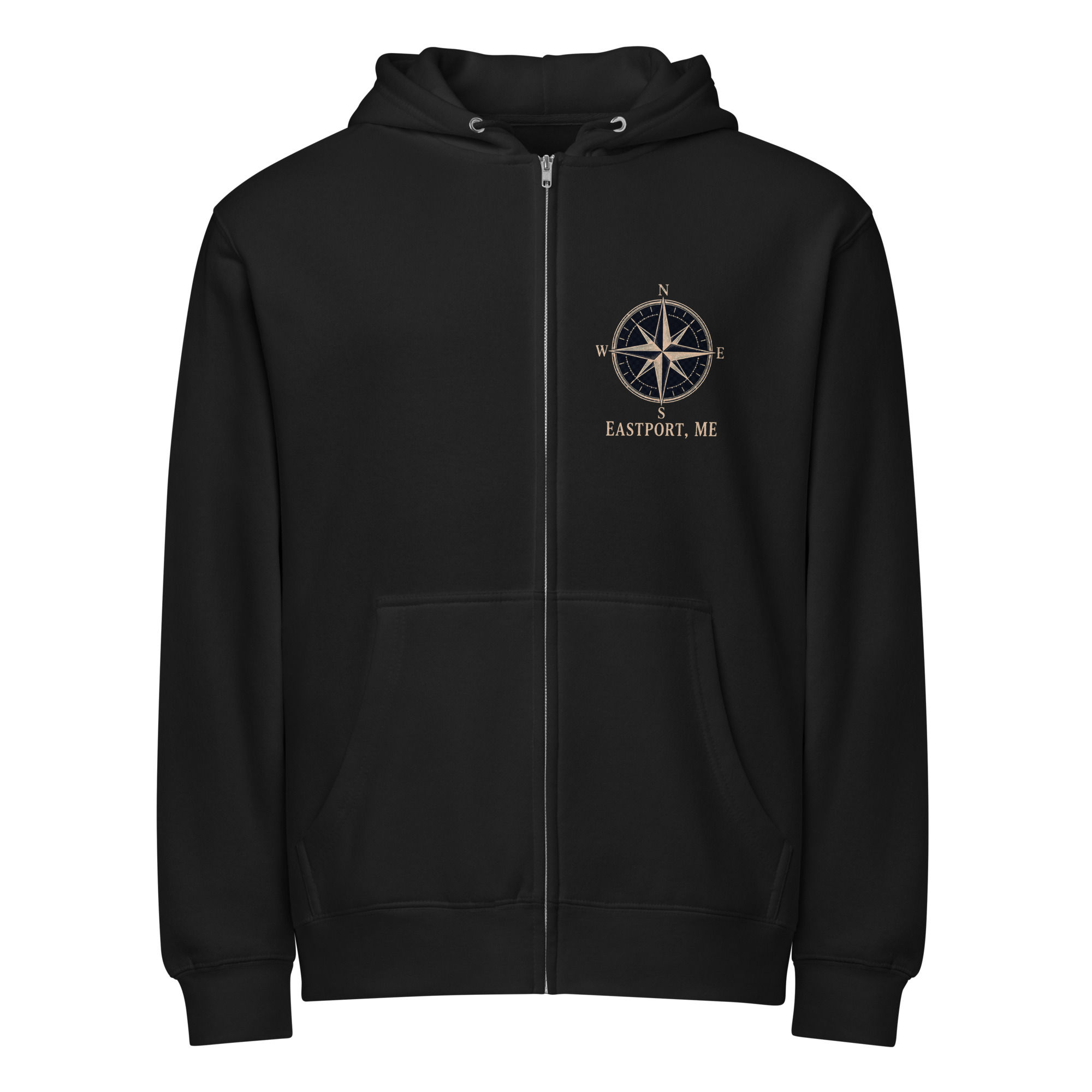 Premium full zip hoodie Eastport 4 dark