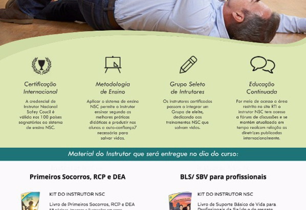 Formação de Instrutor NSC na Escola de Heróis/ Resgate Treinamento