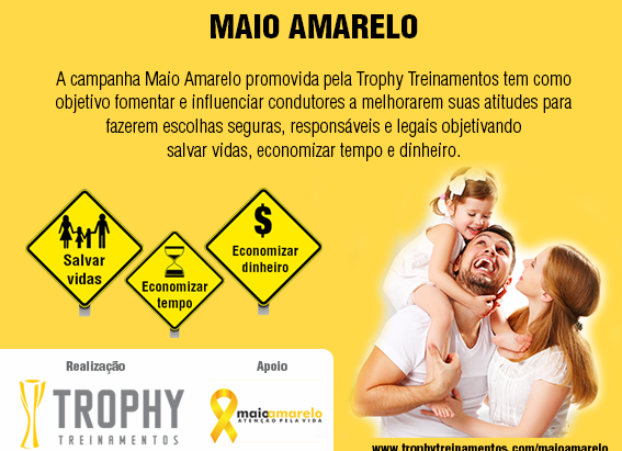 Maio Amarelo - Segurança no trânsito