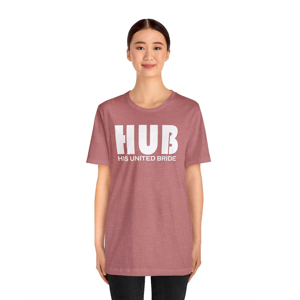 Thumbnail: HUB Unisex Jersey Short Sleeve Tee