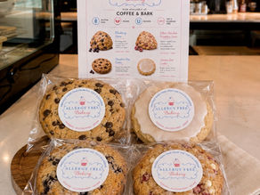 Allergy Free Bakery cookies and scones available at Coffee & Bark in Berkley and Hazel Park, Michigan