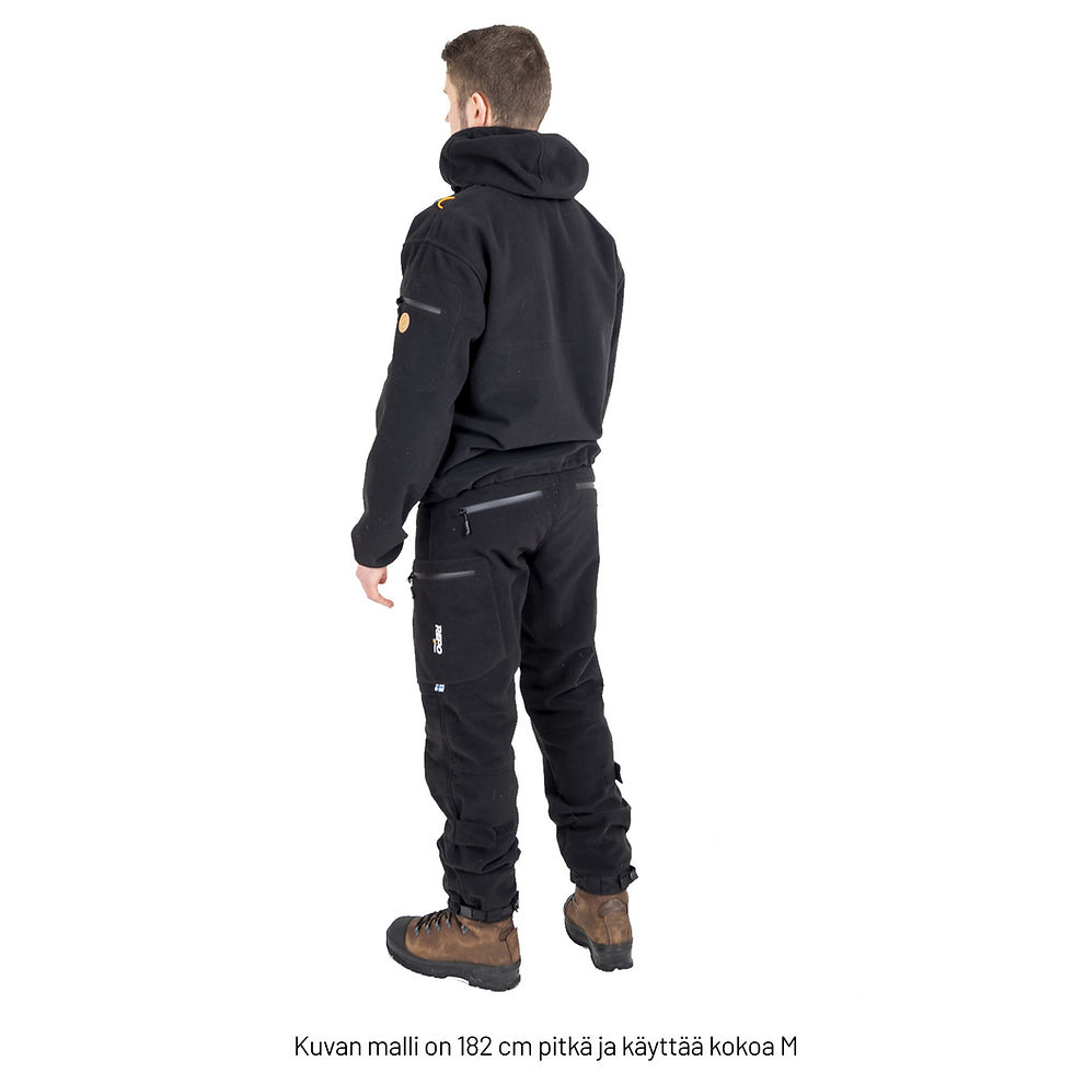 Sīktēls: Karelia Black outdoor trousers