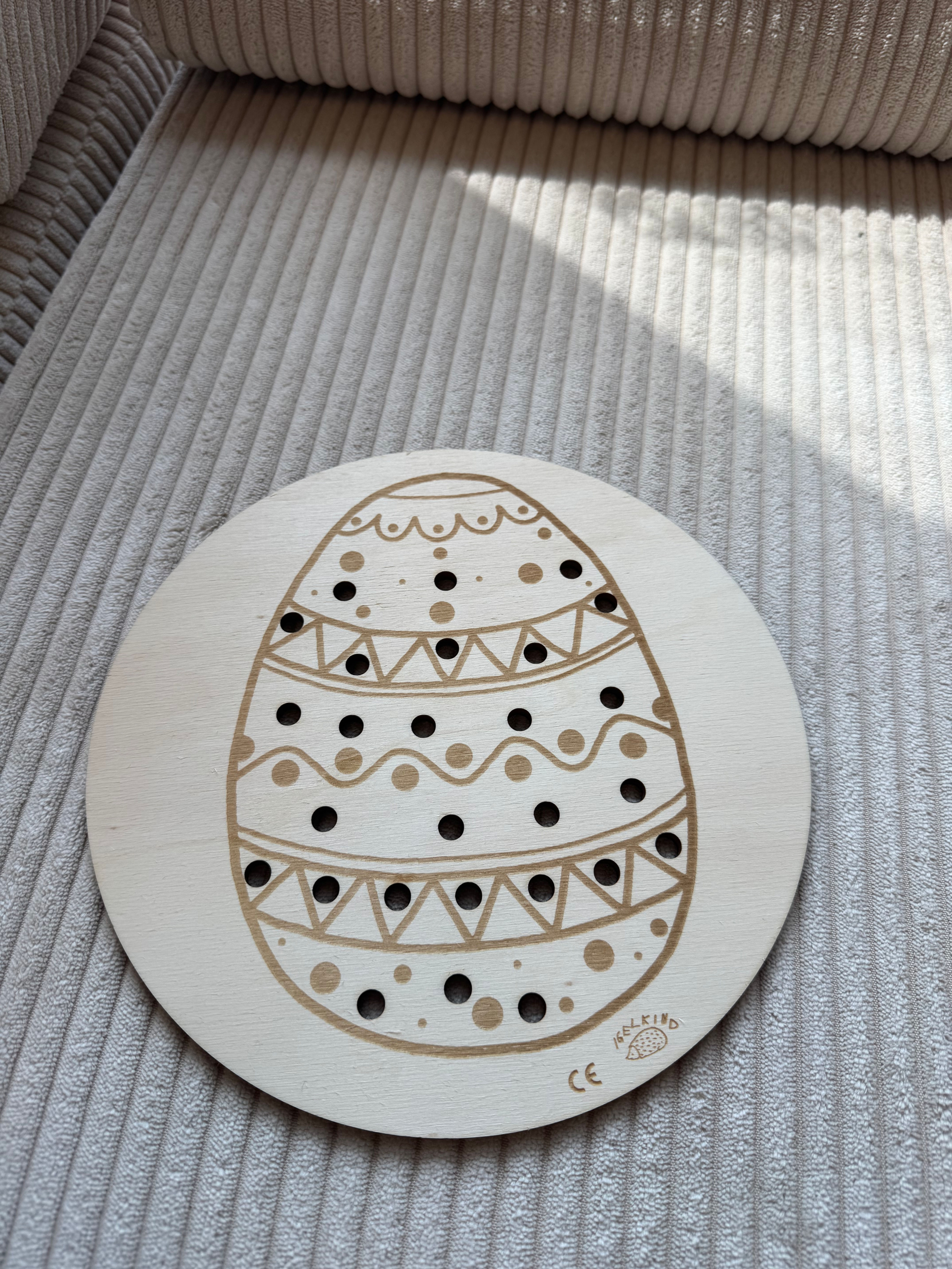 Stapelstein Ostereiplatte - Flohmarkt