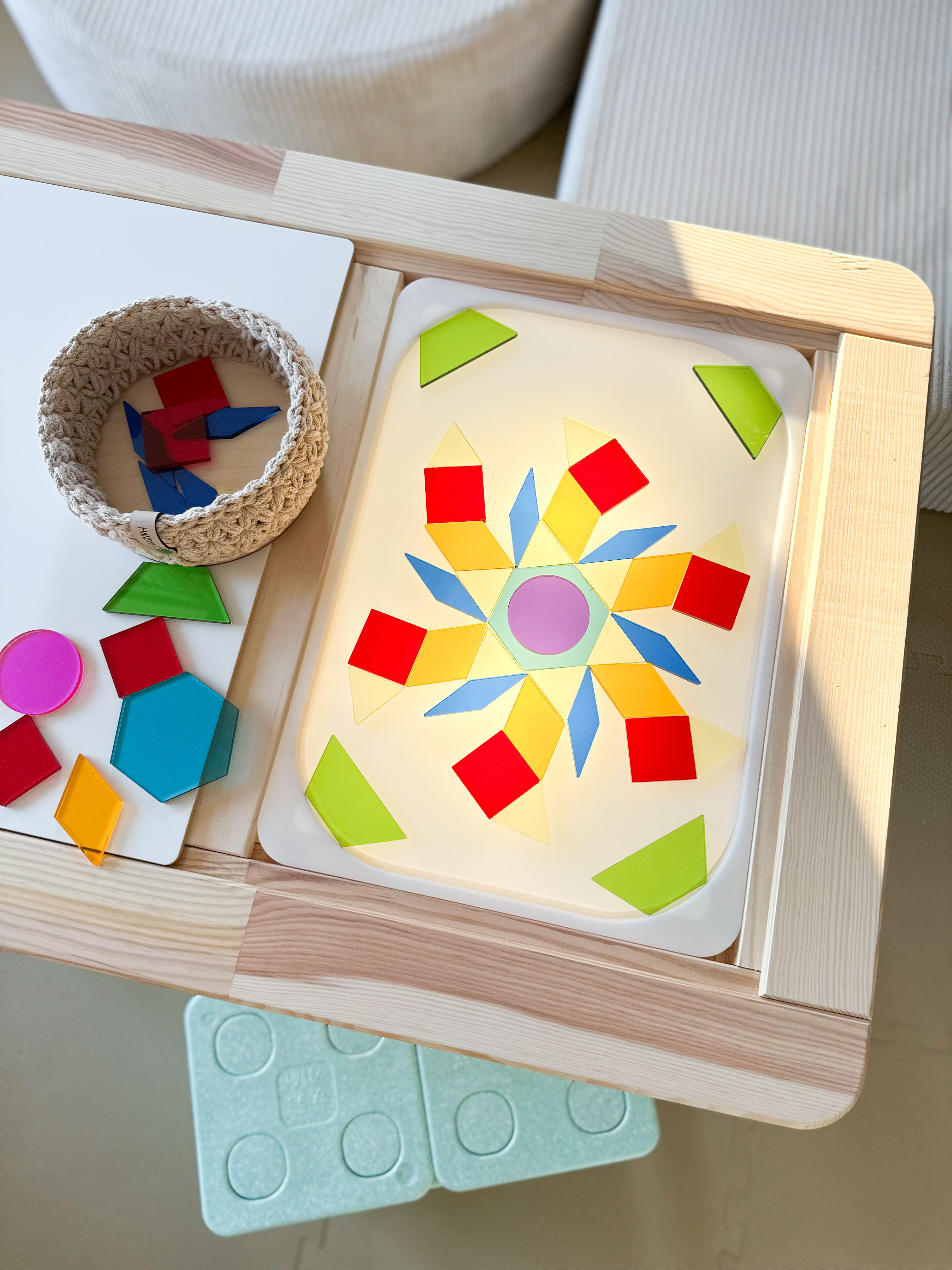 Acryl-Legespiel 'Formen'