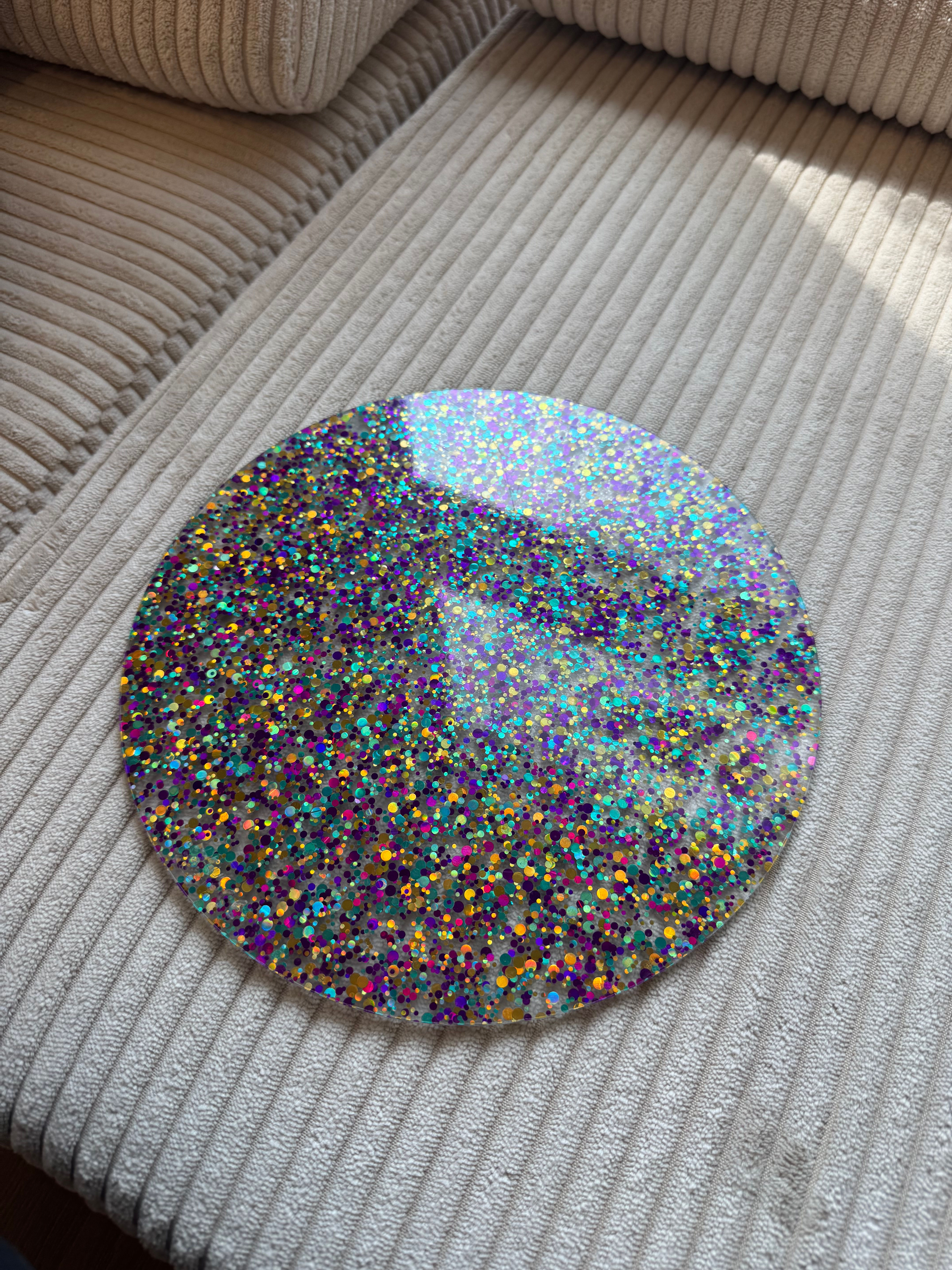 Stapelstein Konfettiplatte - Flohmarkt