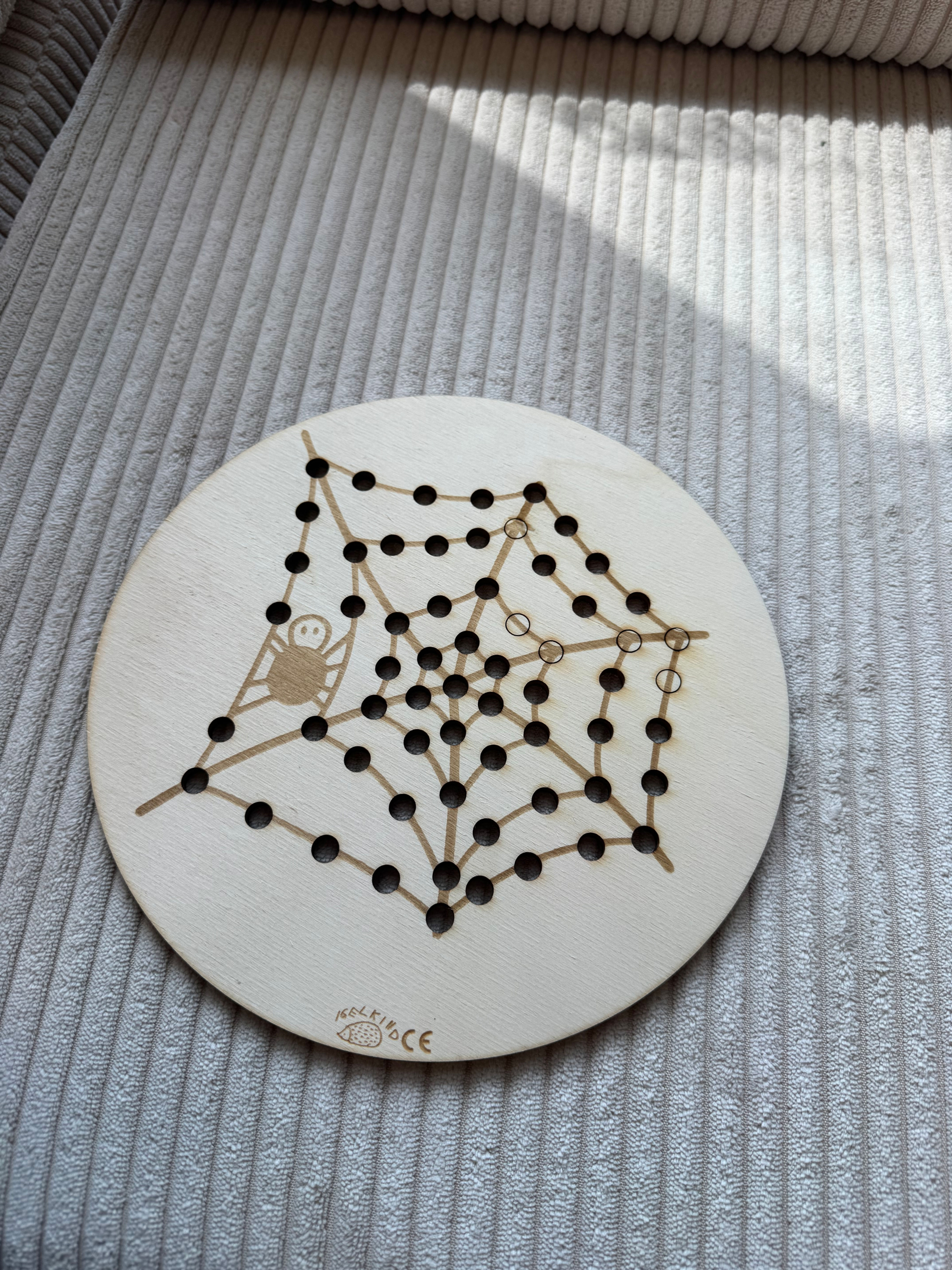 Stapelstein Spinnennetzplatte - Flohmarkt