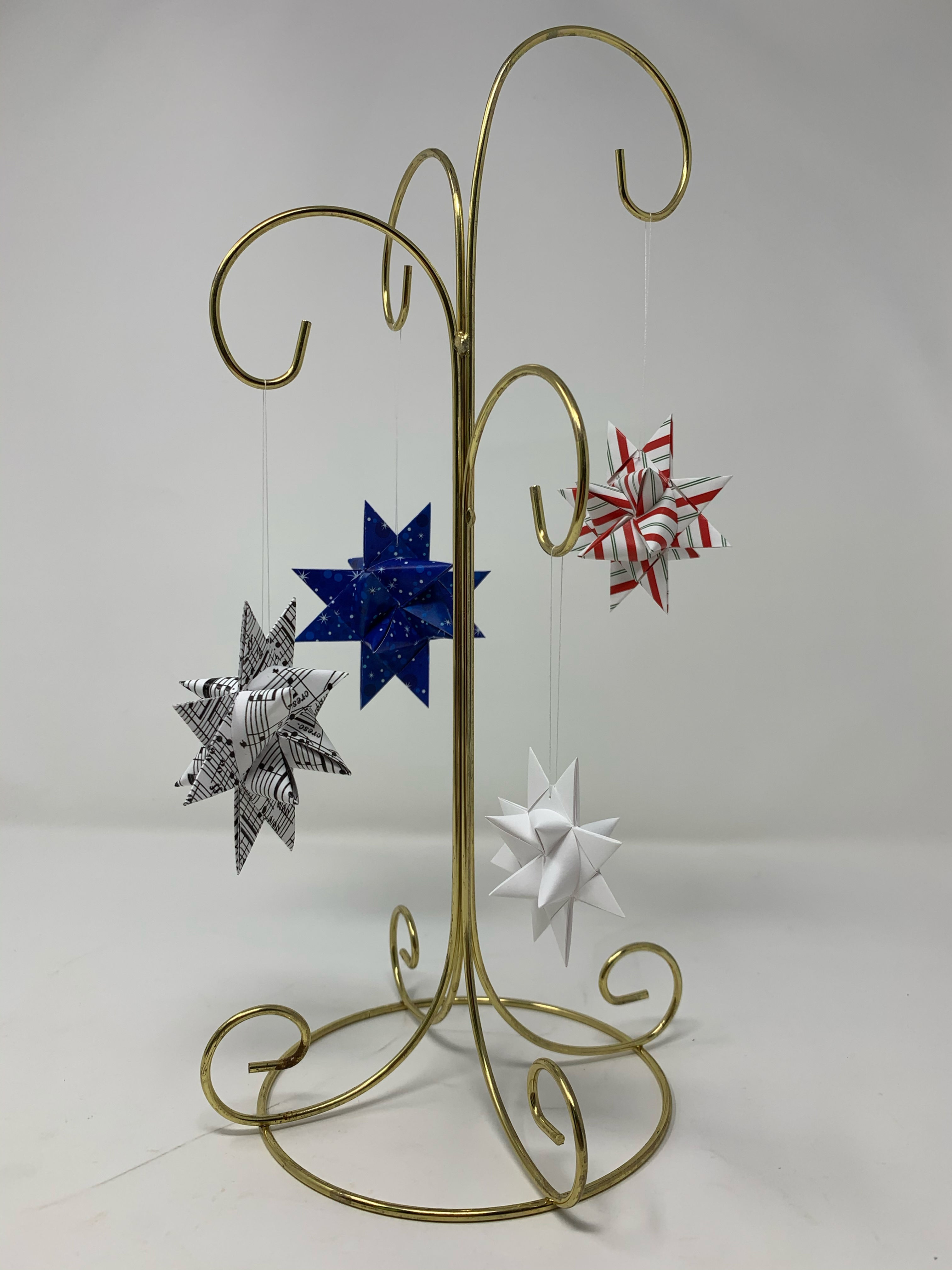 Folded Paper Stars