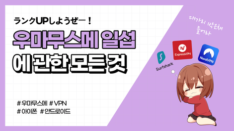 (개념글) 우마무스메 일본서버 하는법 (+ VPN 추천)