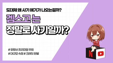 "겜스고는 사기일까?" 디시 의견 VS 겜스고 의견 총정리