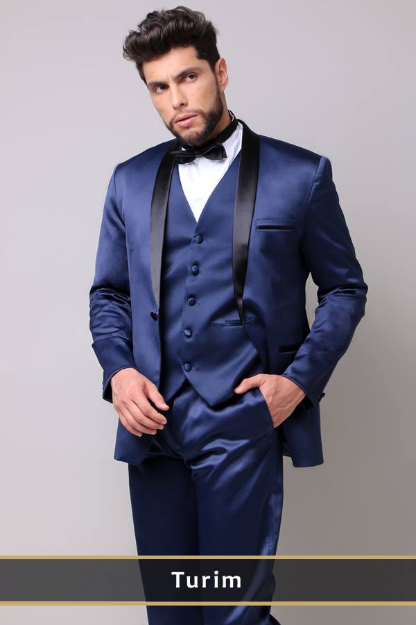 ternos de noivo azul