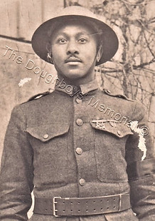 Sgt. Clifton F WILLIS 372ND Infantry 93rd Division AEF France The Doughboys Memorial Dayton Ohio USA Afro American Soldier