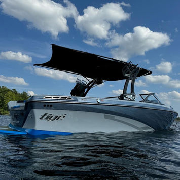 2023 Tige ZX with Shoreline Brands Bimini Extension