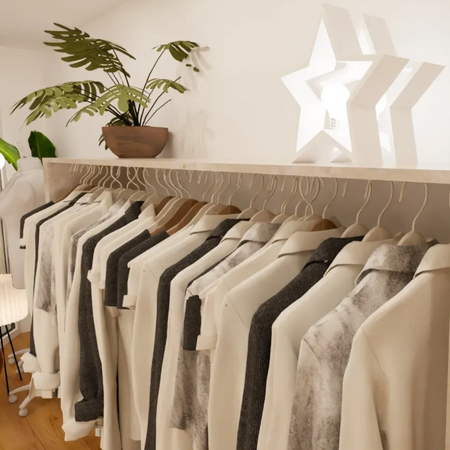 réagencement  décoration boutique pret a porter 