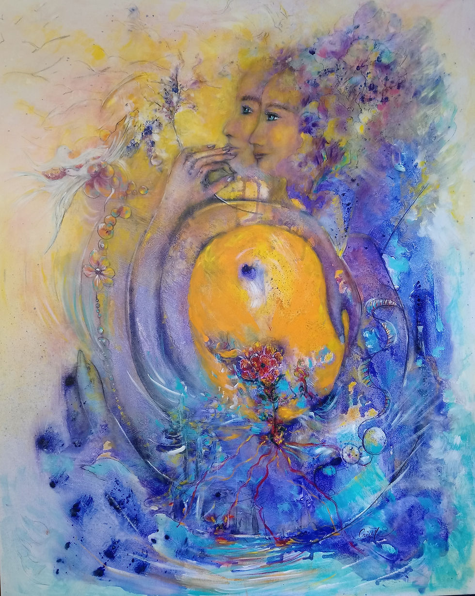 Tableau personnalisé "Origines" 150x120cm