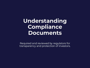 Understanding INTEGFI’s Compliance Documents