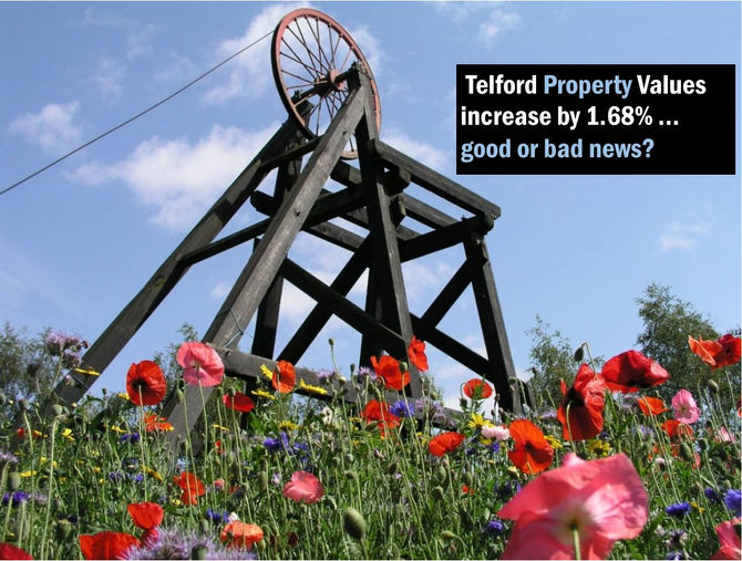 Telford Property Values increase by 1.68% … good or bad news?