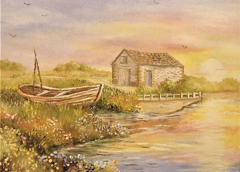 Thornham Coal Barn 10x12 oil.JPG