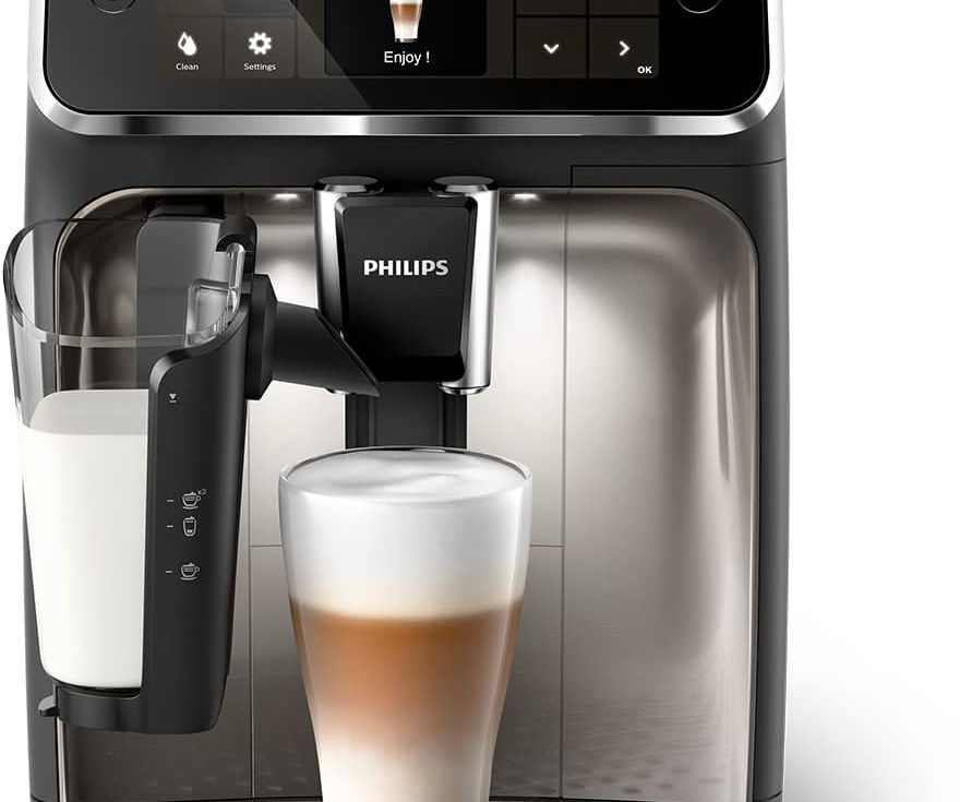 PHILIPS 5400 Series Kaffeevollautomat mit LatteGo-Milchsystem – 12 Kaffeespezial bereitet Kaffee. philips kaffeevollautomat