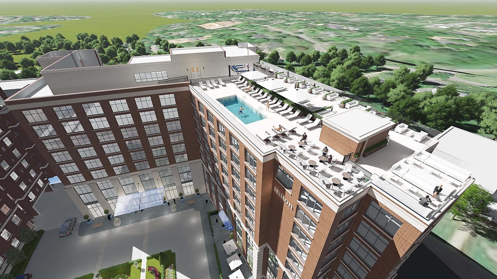 Green Hills Hilton // Residence Inn daramadriddean