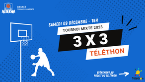 TOURNOI 3x3 TELETHON