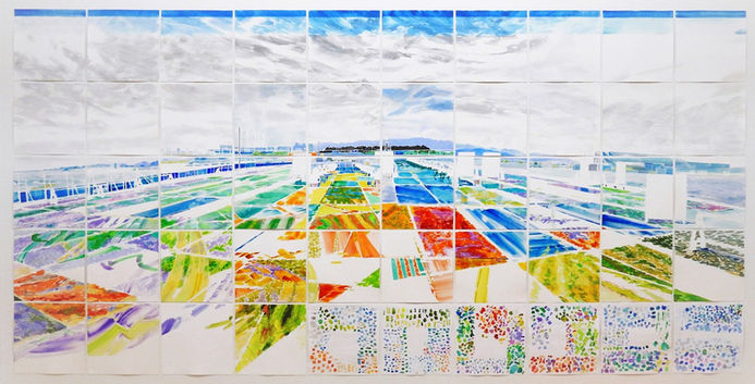 A superscription of the lost-scapes,  YUMESHIMA island