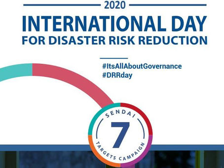 International Day for Disaster Risk Reduction...