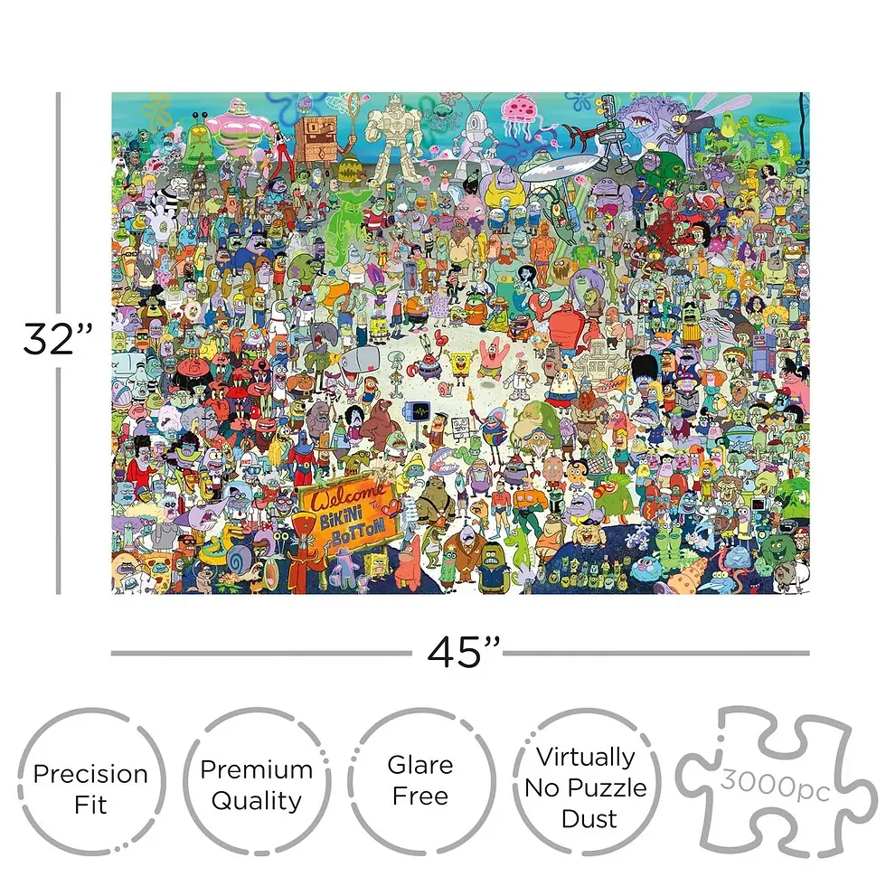 Thumbnail: SpongeBob SquarePants 3,000-Piece Puzzle
