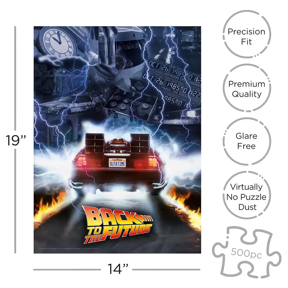 Thumbnail: Back to the Future OUTATIME 500-Piece Puzzle