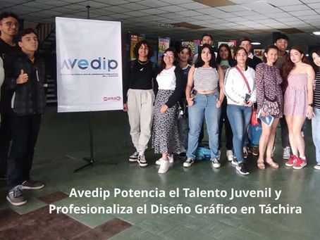 La Asociación Venezolana de Diseñadores y Publicistas (Avedip) continúa consolidándose como una fuerza impulsora del talento joven