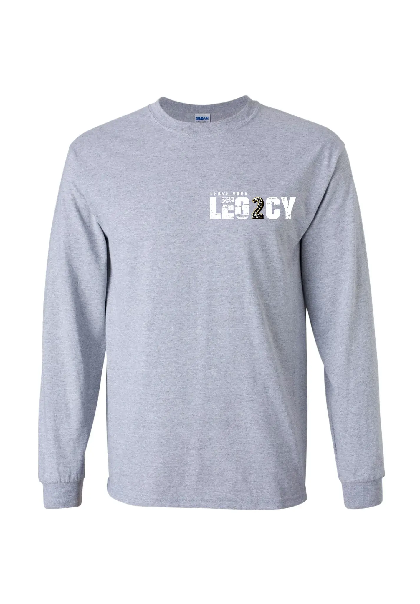 LEG2CY LONG SLEEVE T (GREY)