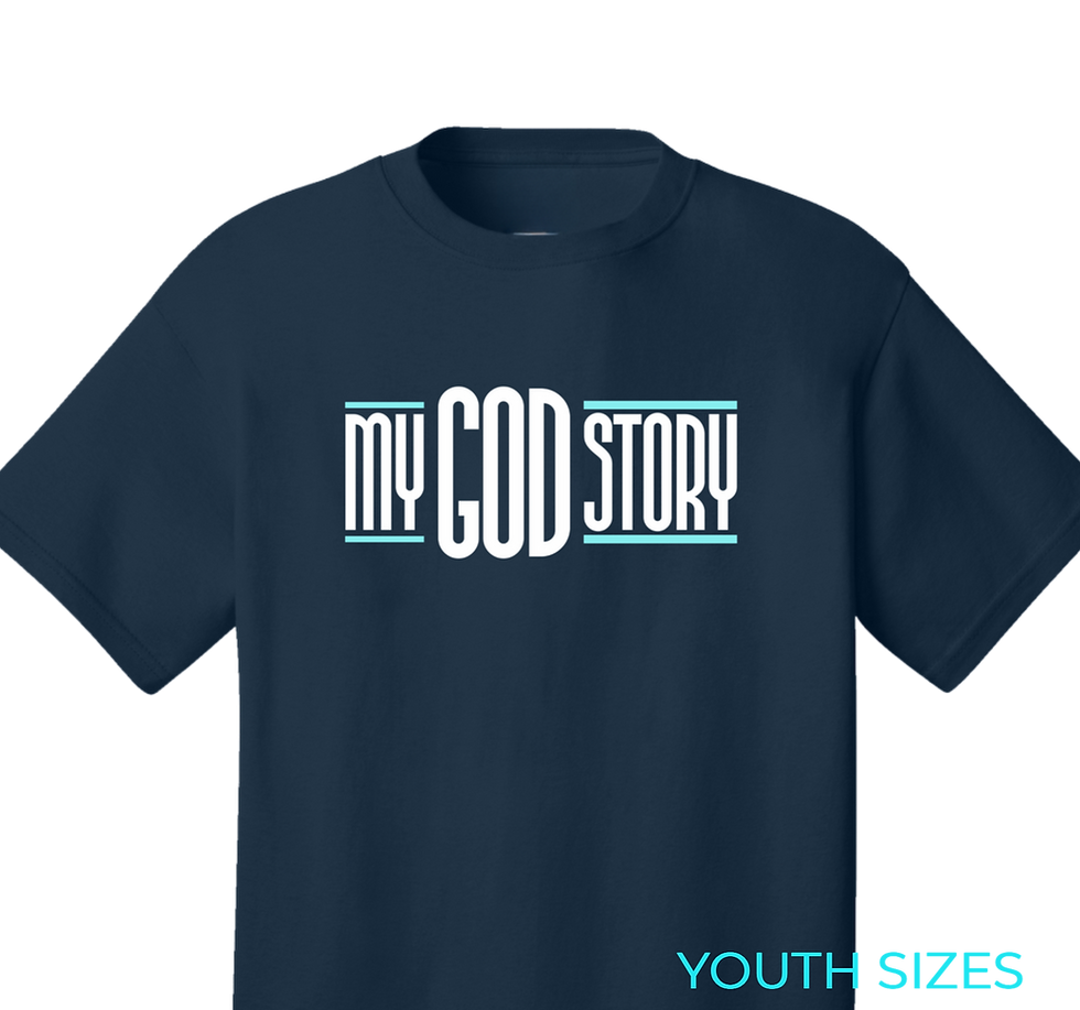 Thumbnail: MY GOD STORY Crew Neck (Unisex) COTTON T-SHIRT