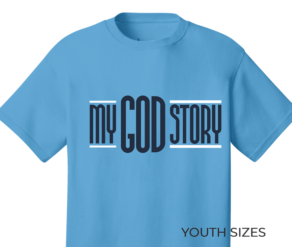 Thumbnail: MY GOD STORY Crew Neck (Unisex) COTTON T-SHIRT