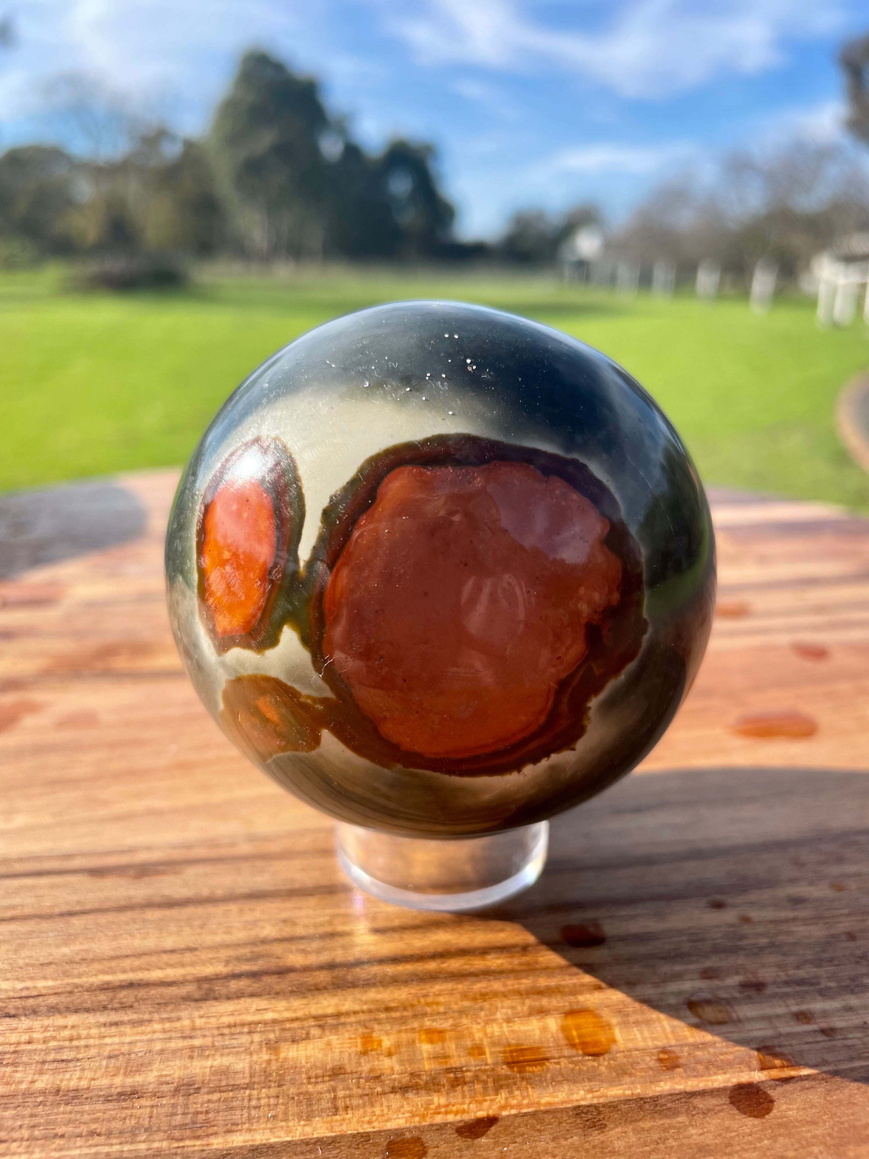 Polychrome Jasper Crystal Sphere