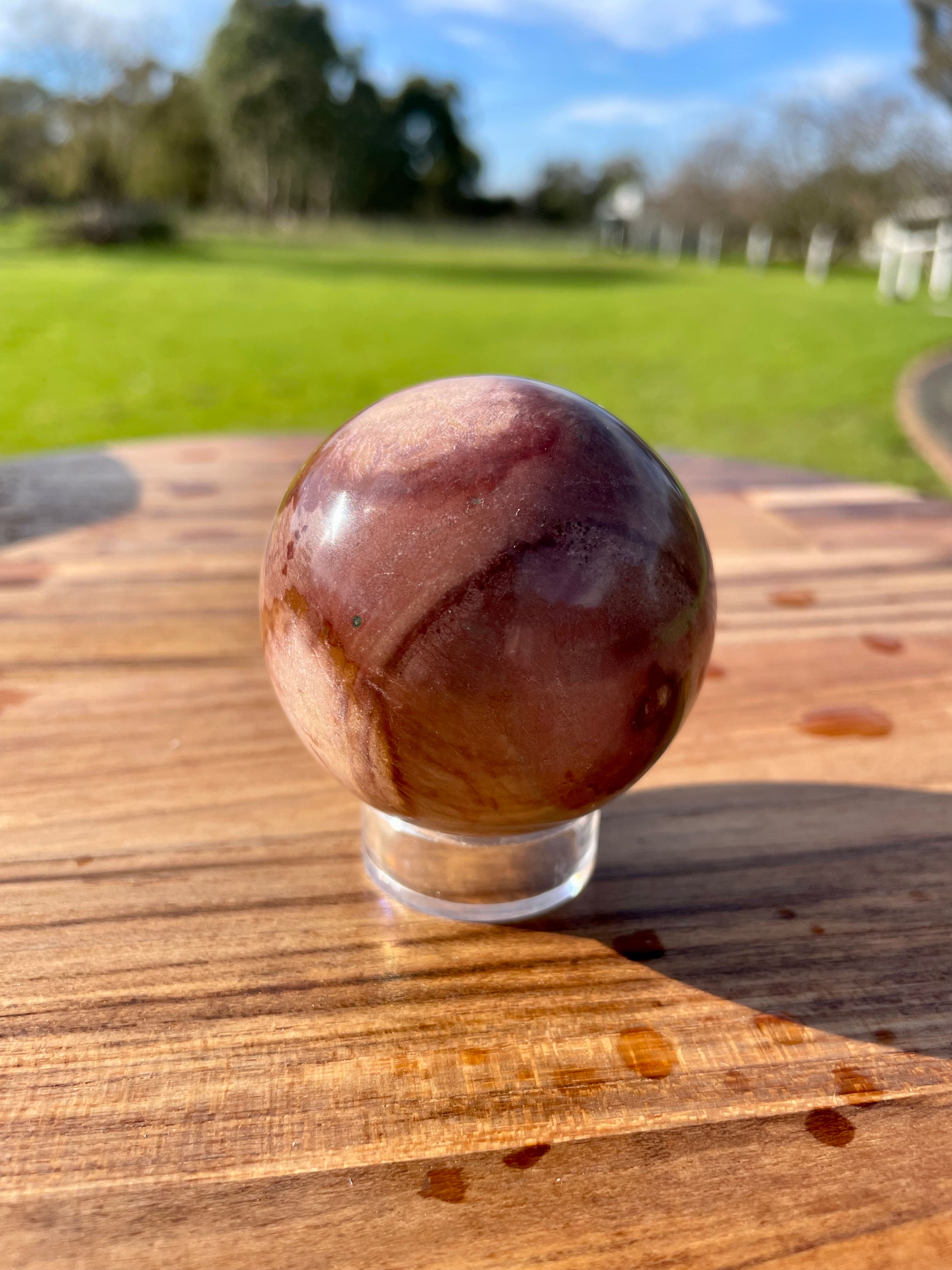 Polychrome Jasper Crystal Sphere