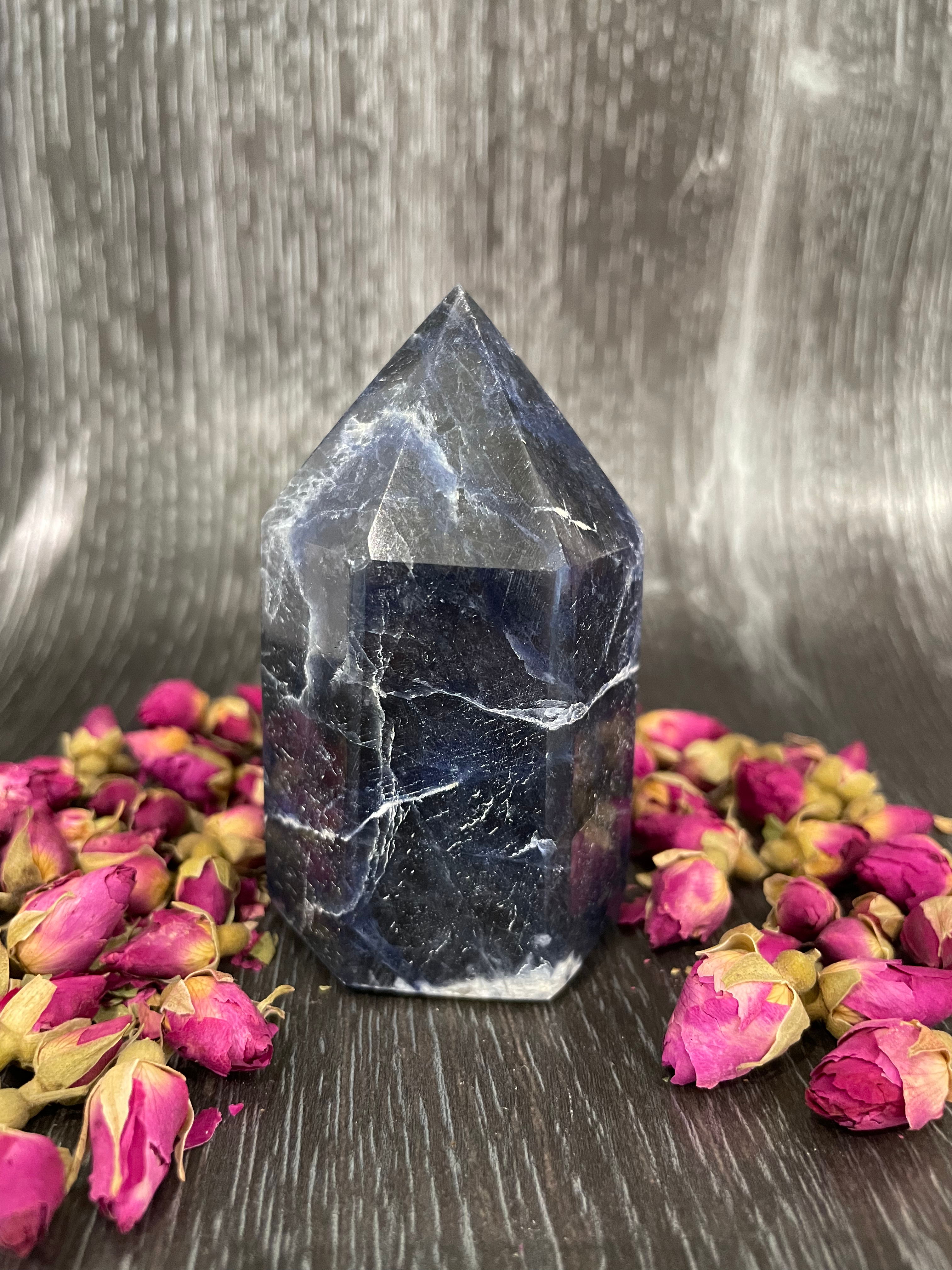 Sodalite Crystal Tower